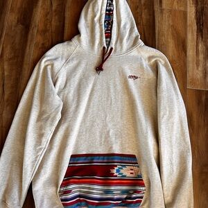 Men's Hooey Hoodie with Aztec Accents